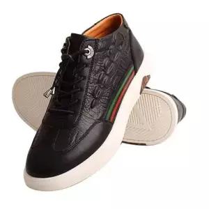 남성 하이탑 패션운동화 발목 운동화 소가죽 남성화 WFKW21Z