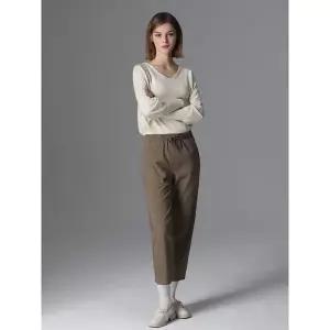 [하프클럽/]기모본딩 밑단 반밴딩 팬츠 (택가격 99000원)