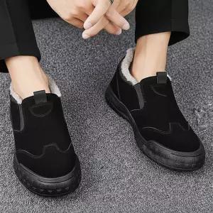 남성 3컬러 데일리 모던 퍼 안감 스니커즈털슬리 방한슬리 방한화 운동화 신발 보온 커플화 스니커즈 단화