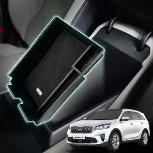 더뉴 쏘렌토 튜닝 콘솔트레이 차량용품 정리함수납 악세사리 박스보관함 포켓 차량용 용수납 용함 용포켓