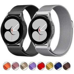 22mm 밀라노 루프 스트랩 삼성 호환 갤럭시 호환 시계 밴드 6 5 4 44mm 클래식 팔찌 Amazfit Huawei Gt Wat