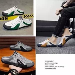 메쉬 하프 스니커즈 여름 운동화-WFIZNHV