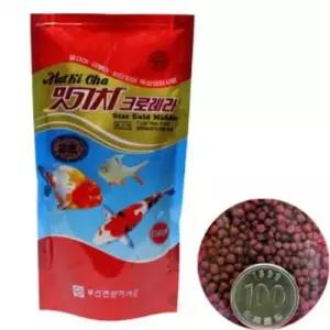 먹이 열대어 금붕어 비단잉어 전용사료 240g 영양먹이 밥