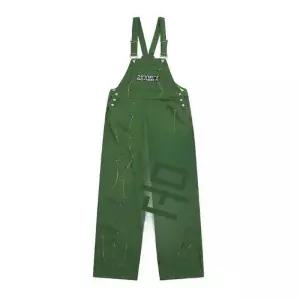 여성그린멜빵바지 핑크 팬츠 멜빵 여성 점프수트 여성바지 데님 와이드 오버롤 루즈핏