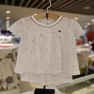 [블루독베이비] 26/SS(레드)BI뱀부메쉬반팔내의(4637005402)신생아 출산 백일 돌  조카 여름 선물 유아 아