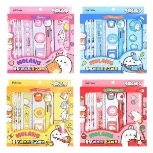 혼합 492JKY76 필기도구 몰랑 단체선물 4개 문구세트 베스트