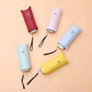 마카롱 미니 5단 양우산 6K 자외선차단 우산 장마 비