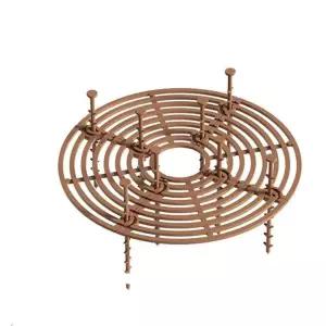 [콩심팥심]화분 보호 흙날림 방지 흙 덮개 가리개 원형 대형