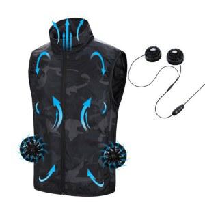 샤크팡 쿨조끼/쿨링 냉풍조끼/얼음조끼/에어 냉풍조끼 현장 아이스조끼 냉풍 얼음조끼 조끼/선풍기