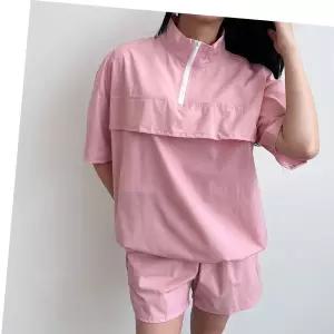 세션 아노락 여자 반팔 반바지 세트 SD-230524W