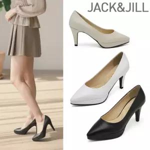 잭앤질 8cm 가보시 베이직힐 펌프스(JA6191)