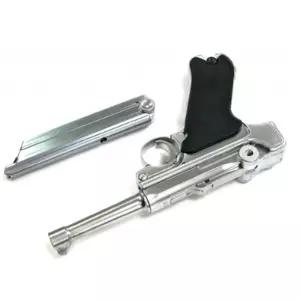 크롬 가스건 홉업 블로우백 권총 집중력 수집 스포츠건 게임총 비비탄 취미 취미완구