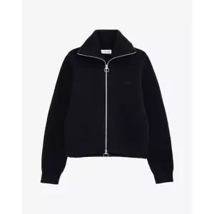 매장정품 LACOSTE 라코스테 브랜드관 (여성) 25FW 립조직 풀집업 가디건 AF311E-55N HDE(다크네이비) 10146