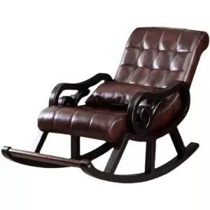 쇼파 가정용 가죽 거실 인용 어른 노르딕 흔들 북유럽