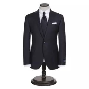 [캠브리지멤버스]윈저 슬림핏 울 170수 네이비 봄 여름 남성 수트