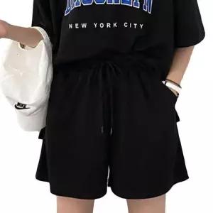 ONM 여성 반바지 츄리닝 캐주얼 트레이닝 팬츠