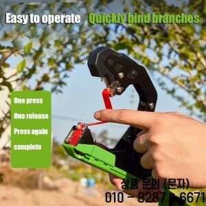 새로운 묶는 기계 식물 정원 Tapetool + 야채 포도 토마토 오이 고추 꽃에 대한 5 롤 테이프 세트