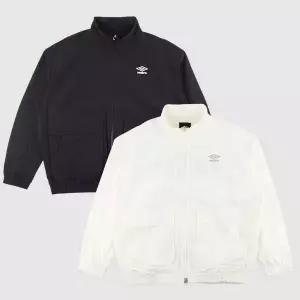 [하프클럽/엄브로]엄브로 레이트 체크아웃 린넨 라이크 블루종 자켓 UQ221CJK48