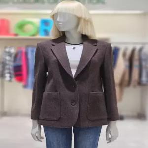 [베네통] 시슬리 헤링본 싱글 자켓 SAJKC1561