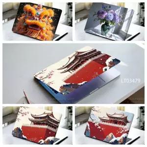 전통 건축 노트북 스티커 데칼 빨간 벽 궁전 디자인 맥북 호환 태블릿 및 PC 컴퓨터 예술 공예