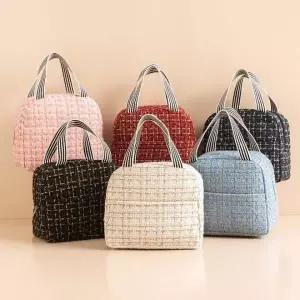 보온 보냉 런치백 소풍용 쿨러 도시락 토트백