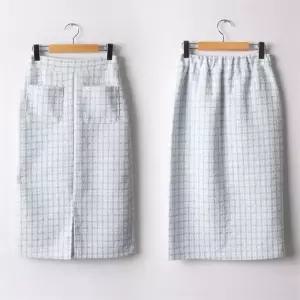 빅사이즈 206 글렌앞트임포켓스커트 DMOI776