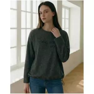 레노마레이디 [더레노마] 스팽글 라운드 티셔츠-CC42TS020