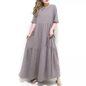 빅사이즈 507 레이디스무지캉캉원피스 DOPU828