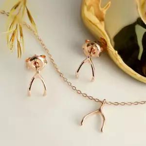 18K 행운 위시본 주얼리세트 NPS29306