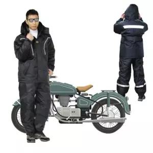 겨울 라이더 방한복 오토바이 배달 낚시 작업복 세트