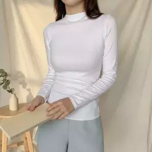 [하프클럽/]여성 슬림핏 롱슬리브 레이온스판 티셔츠