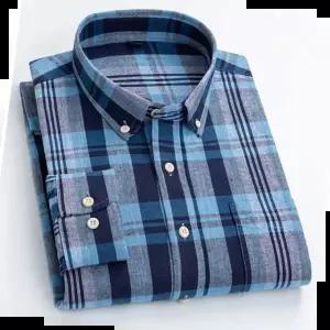 남자 간절기 봄 가을 긴팔 체크 셔츠 남방 코디 패턴