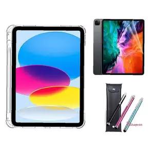 이패드케이스액정 프로11 2세대 펜세트 호환 펜슬 필름심플 수납 젤리 태블릿 보호 투명qrs311