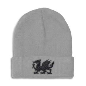 남성 웨일즈용 커스텀 비니 블랙 웨일스 심루우스 카디프 해골 모자 여성용 원 사이즈 겨울
