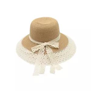 [라일리] Rly 여성스러움이 한껏 묻어나는 스윗걸 레이스 밀짚 모자