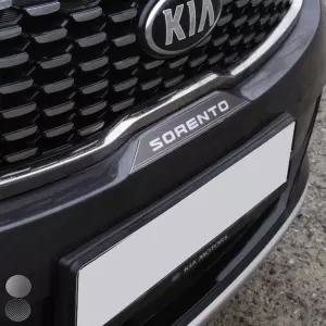 기아 호환 더뉴 쏘렌토 전면 그릴하단 알루미늄 포인트몰딩 호환 용품