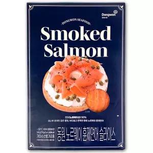 코스트코 동원 노르웨이 훈제 연어 슬라이스 540g(270g x 2개)