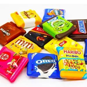 종합 봉지 과자 스퀴시 4개 세트