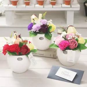 스승의날선물 어버이날선물 어버이날 카네이션 꽃다발 꽃 선물 장미 고마운마음 카네이션화분 코사지 스승