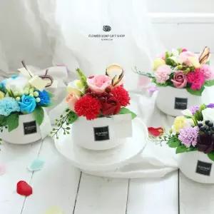 카네이션화분 선물용화분 스승의날선물 시그니쳐 화분대 꽃바구니 꽃다발 카네이션 코사지 스승의날카네이