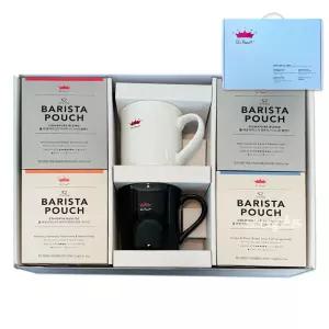 폴 바셋 바리스타 파우치 커피 머그컵 2잔 선물세트 가족 시댁 부모님 모임 친정