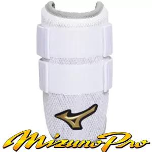 [미즈노]미즈노 야구 베이스볼 프로 암가드 [흰노] 3804640074WY D2602
