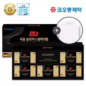 코오롱제약 쎈 독일 실리카나 블랙라벨(900mgx120정) 쇼핑백 독일산 대나무추출분말 40%/독일산 건조맥주/부모님선물/명절선물/설날세트/건강세트