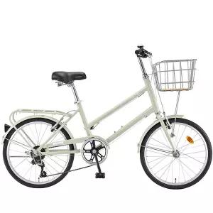 2026 스마트 20 메이스 원터치 7단 알루미늄 프레임 바구니 여성용 자전거 무료 완조립