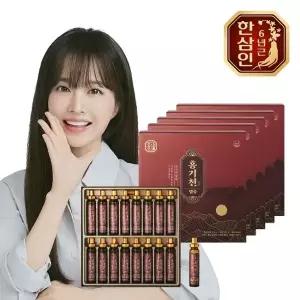 [한삼인]농협홍삼 한삼인 홍기천 6년근 진세노이드 앰플 20g 16병 5개 +쇼핑백