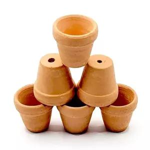 [어밥]수초 미니 황토 세라믹 토분 포트 화분 새우 치어 은신처 놀이터 소 사이즈 6개