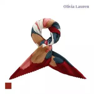 [올리비아로렌][OLIVIA LAUREN] 플리츠 주름 패턴 스카프_VYGXF4X0041