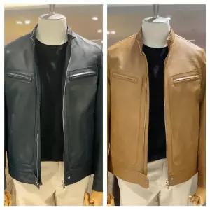 [킨록바이킨록앤더슨](광주신세계)킨록 이태리 수입 스탠에리 프리미엄 양가죽 재킷 2종 ( CHX02,03)