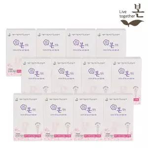 [유기농본]유기농 순면 유기농본 생리대 탐폰 레귤러 12P 12팩