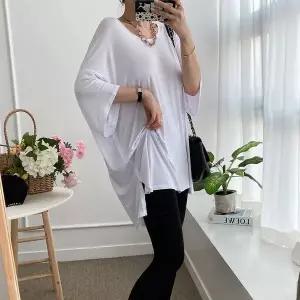 [나야홍]빅사이즈 602 오버핏실키언발스판티 DRAK840_P416904016